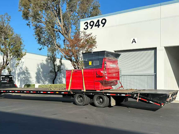 Máquina de trituração de tecidos ENERPAT MSA-F1500 em Las Vegas, Nevada instalada